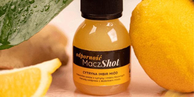 Maczshot imbirowo-cytrynowy