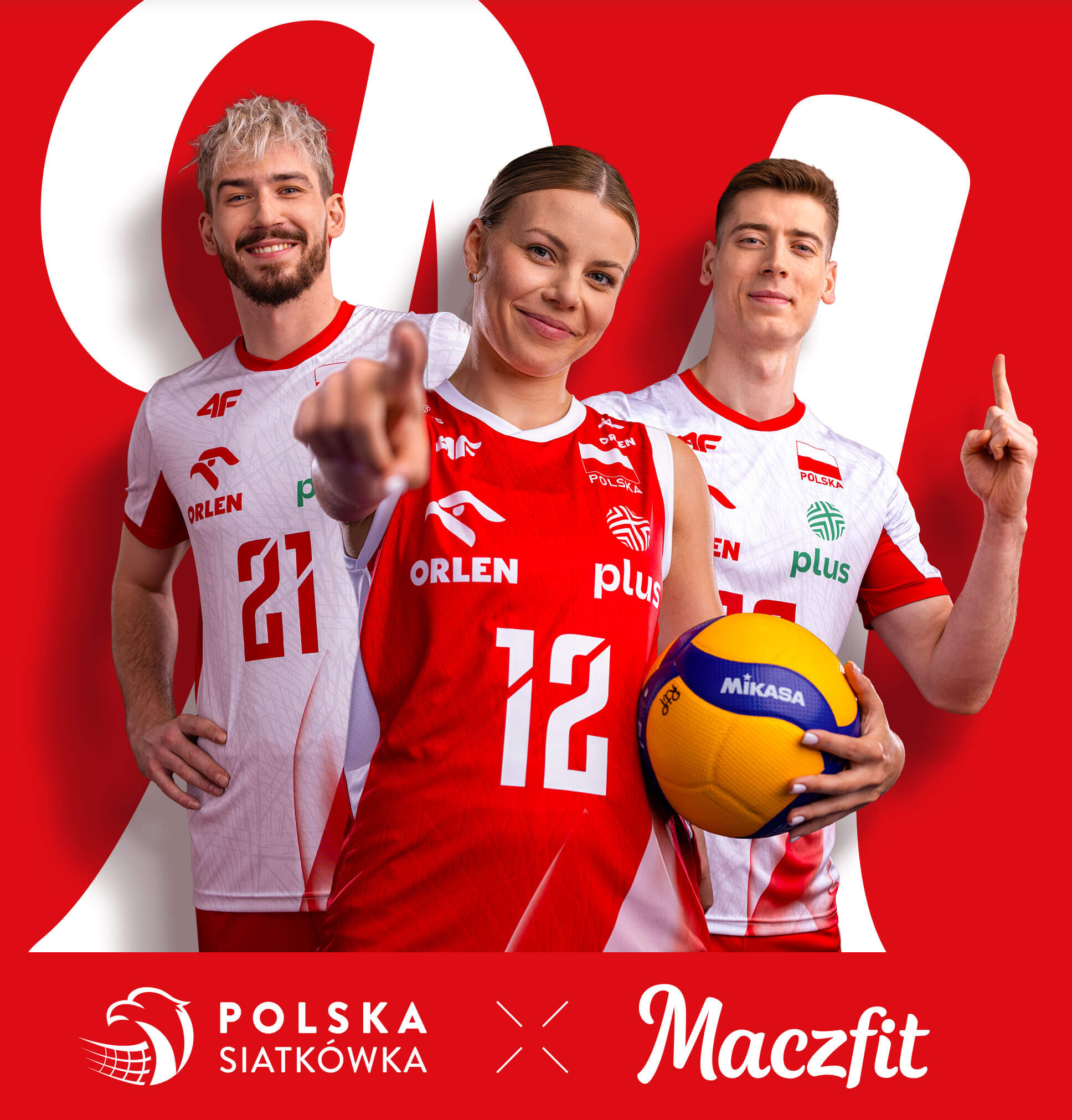 Maczfit i Reprezentacja Polski w piłce siatkowej
